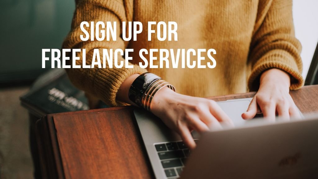 Sign Up for Freelance Services
